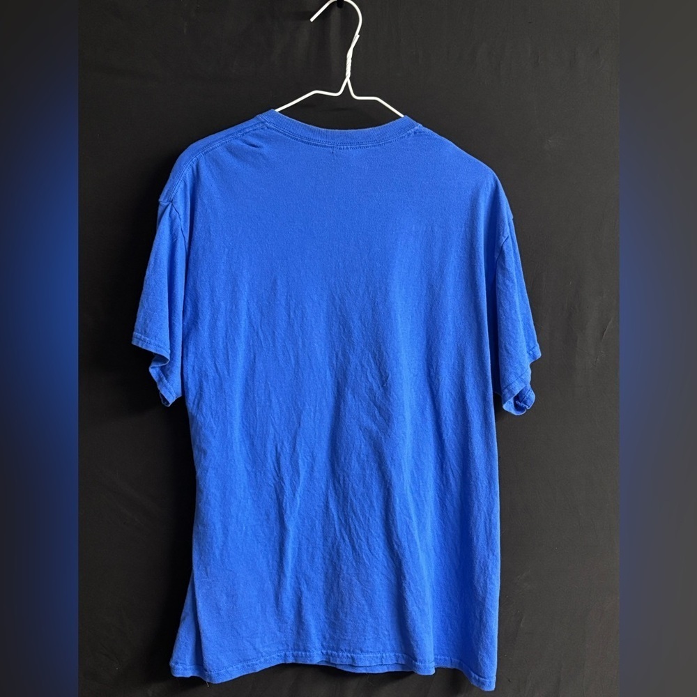 2019 Super Bowl LIII 53 LA Rams Conference Champions T-Shirt Size Large Blue - Picture 5 of 6